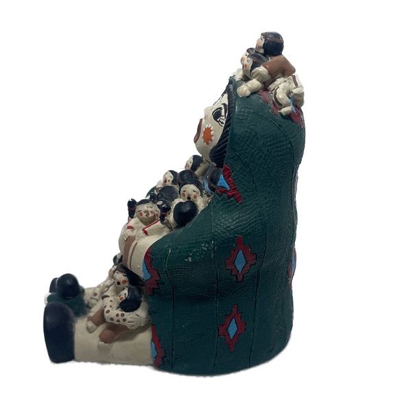 Vintage Native American Storyteller Set of 3 - Picture 6 of 14